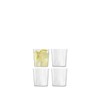 LSA Gio Line Tumbler 390ml Clear | Set of 4