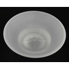 Frosted Glass Soap Dish Round Bathroom Replacement Soap Holder 2