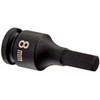 Grey Pneumatic (1908M) 3/8" Drive x 8mm Hex Driver Socket