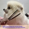 HASHIMOTO Curved Chunkers Shears for Dog Grooming,Curved Dog Texturizing Scissors,Cat
