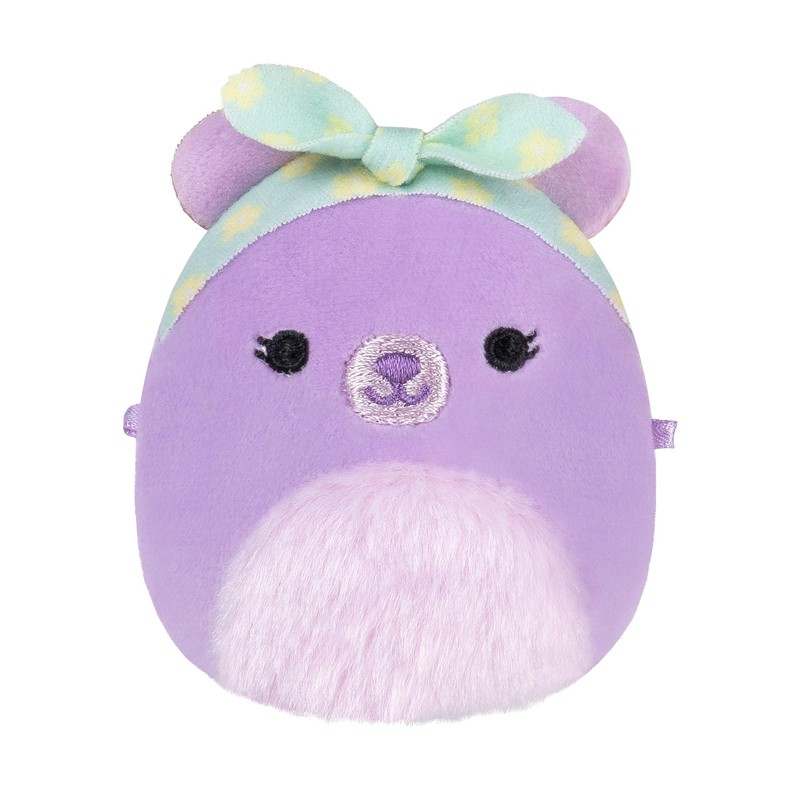 Micromallows Squishmallows Original Plush 5-Pack - Lavender Bear, Dragonfruit Fox,