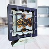 THE GEARS CLOCK Desk Clock 10 Inches with Real Moving