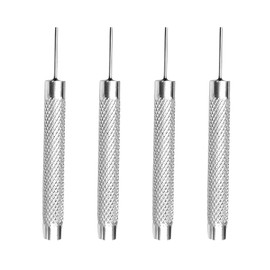 BHSTTNIXP 4 PCS Doorbell Removal Tools,0.8mm Doorbell Removal Pin Compatible with Nest, Google and Eufy,Universal Watch Repair Tools,Silver