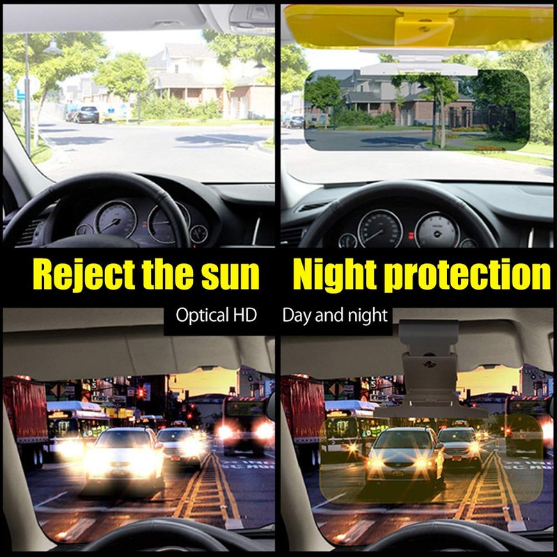 Car Sun Visor Extender, Anti-Glare Windscreen Extender, 2 in 1
