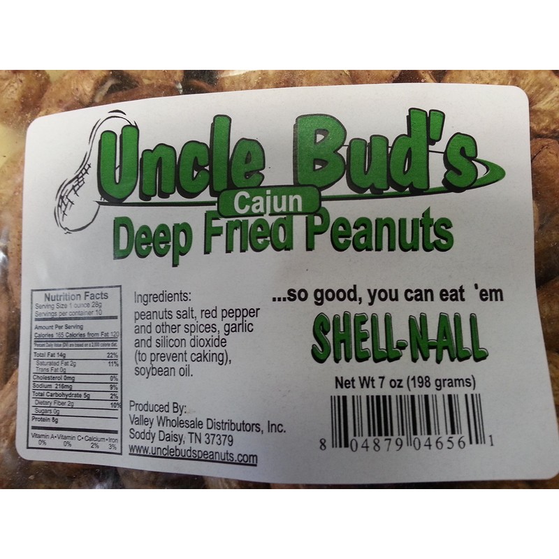 Cajun Deep Fried Peanuts - Eat 'em Shell & All