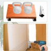 Little Casters Wheels Low Profile File Drawer Casters Fixed Single
