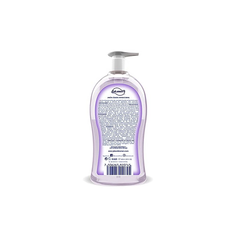 BLUMEN Jabon Liquido Lavender Tea Tree 532ml