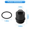 Screw Man Filter Drain Plug 190030 Drain Plug Cap Assembly