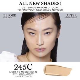 Lanc?me Lanc?me Teint Idole Ultra Wear Buildable Full Coverage Foundation - Longwear & Waterproof - Natural Matte Finish - 245C (Light to Medium Skin with Cool/Rosy Undertones), 1 Fl Oz