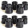FZJDSD 20 Pack Black Wheel Lug Nut Cap Cover M24-2.0