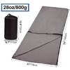 REDCAMP Fleece Sleeping Bag Liner for Adult Warm or Cold