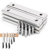 LOVIMAG Strong Neodymium Rectangular Pot Magnets, 80lbs 60x13.5x5mm Strong Bar