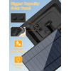 Ollny 25+2 LEDs ST38 Solar String Lights for Outside, 50