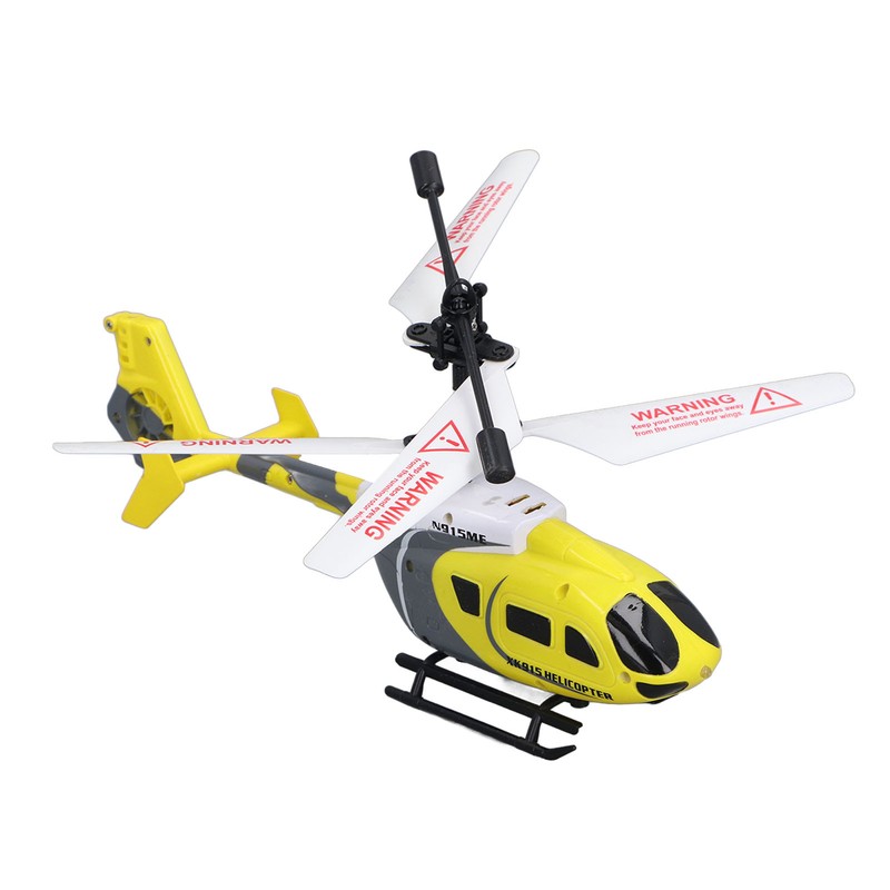 RC Helicopter with Lights 2.5 Channel Drop Resistance Anticollision Rechargeable
