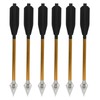 6Pcs Crossbow Arrows Double Screw Fixing Aluminum Alloy Shooting Bow