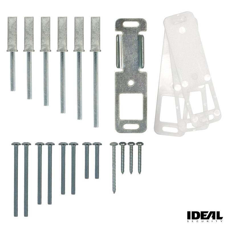 Ideal Security Door Lever with Deadbolt Lock for Storm and