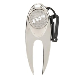 Golf Divot Tool All Metal Magnetic Ball Marker Divot Tool