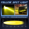 LED Pods, Fastchoy Auto 2Pcs 40W 3 Inch Yellow Spot