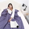 Portable Sleeping Sheet Polyester Fiber Sleeping Bag with Storage Bag