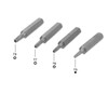 uxcell Torx Bits Set 4pcs 5/32 Inch Hex Shank T5