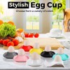 CE Compass Hard Soft Boiled Egg Cups Set of 6