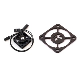 Universal Reedy HV Motor Fan ASC27423 30x30x10 w/ 195mm Extension, CF Guard - ASC27423 30mm HV Fan w/ 195mm Extension