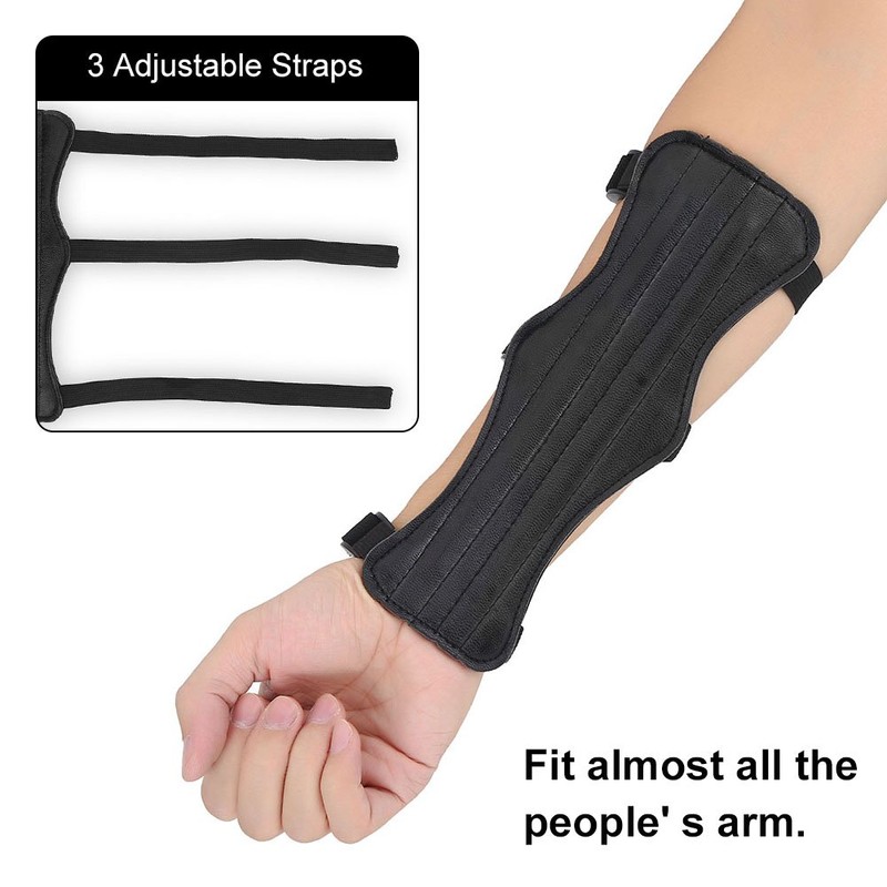 ZJchao Adjustable Archery Arm Guard Shooting Gear Protector para Outdoor