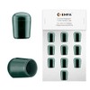 EMFA Caps for Round Pipes 12 mm Green (RAL 6005)