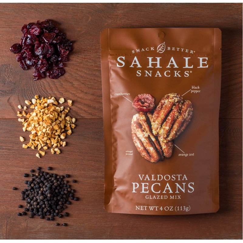 Sahale Snacks Valdosta Pecans Glazed Mix, 4 Ounces