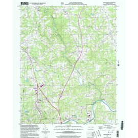 YellowMaps Elkin North NC topo map, 1:24000 Scale, 7.5 X 7.5 Minute, Historical, 2000, Updated 2003, 26.6 x 21.7 in - Polypropylene