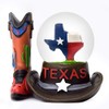 Texas Globo de nieve para sombrero y bota