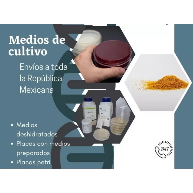 INTERLUX-KLINICUS Caja / Placas Petri Estériles (90x15mm) Pack 100 Pzas