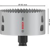 Bosch 1 x PRO Multi Material Power Change Plus Hole