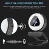 Angetube Streaming Webcam 1080P with Ring Light, HD USB Web