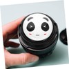 TEHAUX 2pcs Panda Design Camera Lens Cap Durable Protective Lens