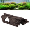 Resin Wood Aquarium Decorations Reptile Hollow Tree Trunk Cavern Bark