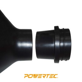POWERTEC 70193 Screw End Quick Coupler for 4” Hose – Left-Hand Threaded Adapter