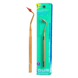 GUM Lot Of 2 Butler GUM Stimulator With Rubber Tip New 600 Gum Massager