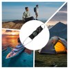 IUSOT Pack of 2 compass key rings with thermometer, multifunctional