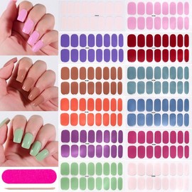 [Overseas] Gel Nail Strip UV Gel Nail Paste Single Color Semi-baked Semi-cured Light Treatment Nail Eyeliner Paste Before 16 Paste + Remove Gloves + Rub + Sticker / NK-HP-0 27 30ea
