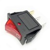 Rocker Switch Lighted On Off for Electric Fireplaces 120 Volt