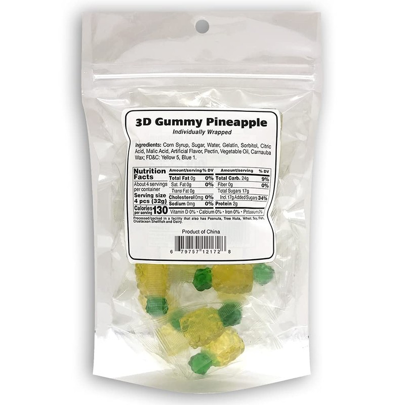 Enjoy 3D Gummy Pineapple (4.23 oz)