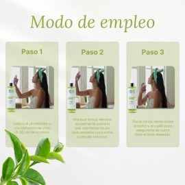 Tónico Facial De Té Verde Vemare Control De Brillo 250 Ml