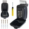 SUGOOE Car Lock Box, Car Window Punch Button Lock Box,