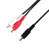 Fuji Parts Audio Cable 1-Pin to 2-Pin 1.5m 326-1.5m
