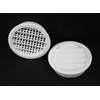 2.5" Round Plastic Louver Soffit Air Vent Reptile Screen Grille
