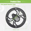 ACROPIX Universal 4" Car Speaker Grills Cover Round 4 Inch