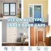 Door Draft Stopper 36 Inches Length x 4 Inches Width,