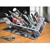 METALTER Screwdriver Rack, Small Tool Storage Holder for Desk Top,