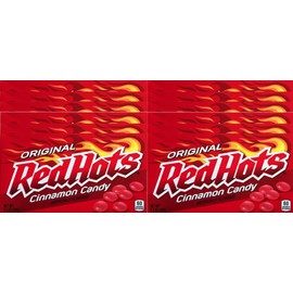 Original Red Hots Theater Box Cinnamon Candy Net WT 5.5 Oz (pack of 12)